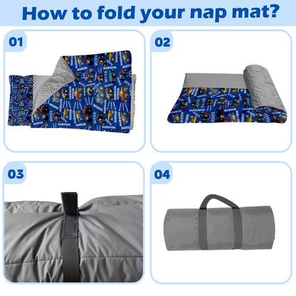Personalized Nap Mat Monster Truck 05 Edition