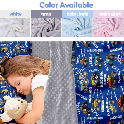 Personalized Nap Mat Monster Truck 05 Edition