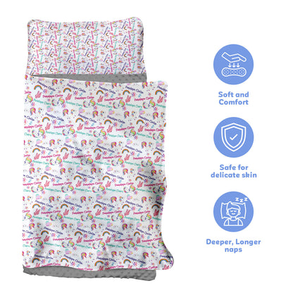 Personalized Nap Mat Unicorn 05 Edition