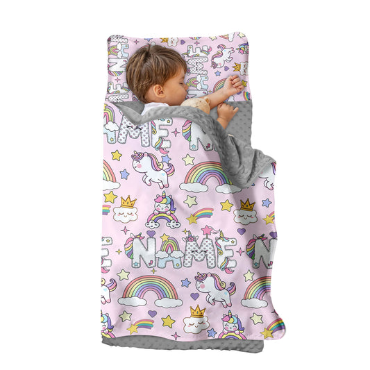 Personalized Nap Mat Unicorn 06 Edition