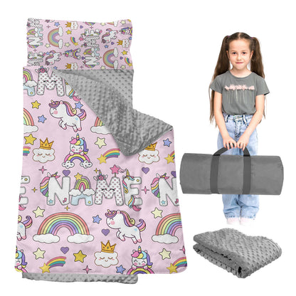 Personalized Nap Mat Unicorn 06 Edition