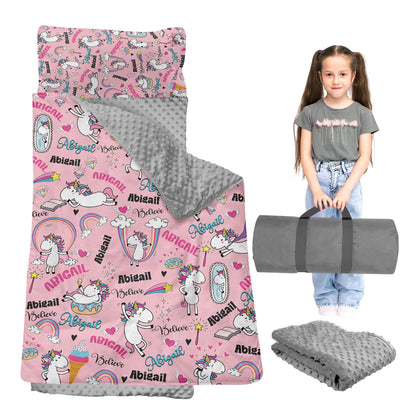 Personalized Nap Mat Unicorn 08 Edition