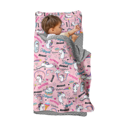 Personalized Nap Mat Unicorn 08 Edition