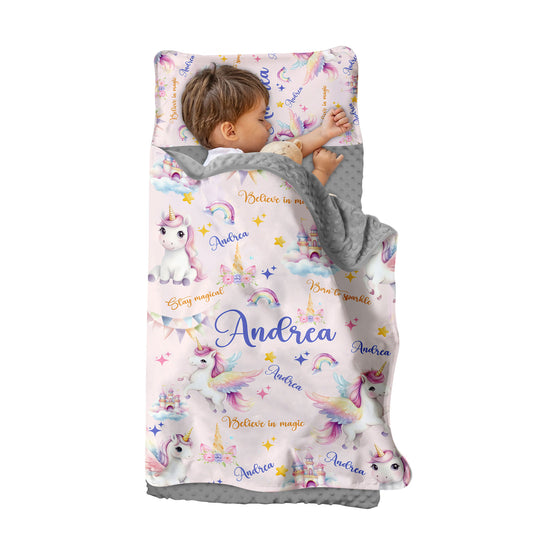 Personalized Nap Mat Unicorn 09 Edition